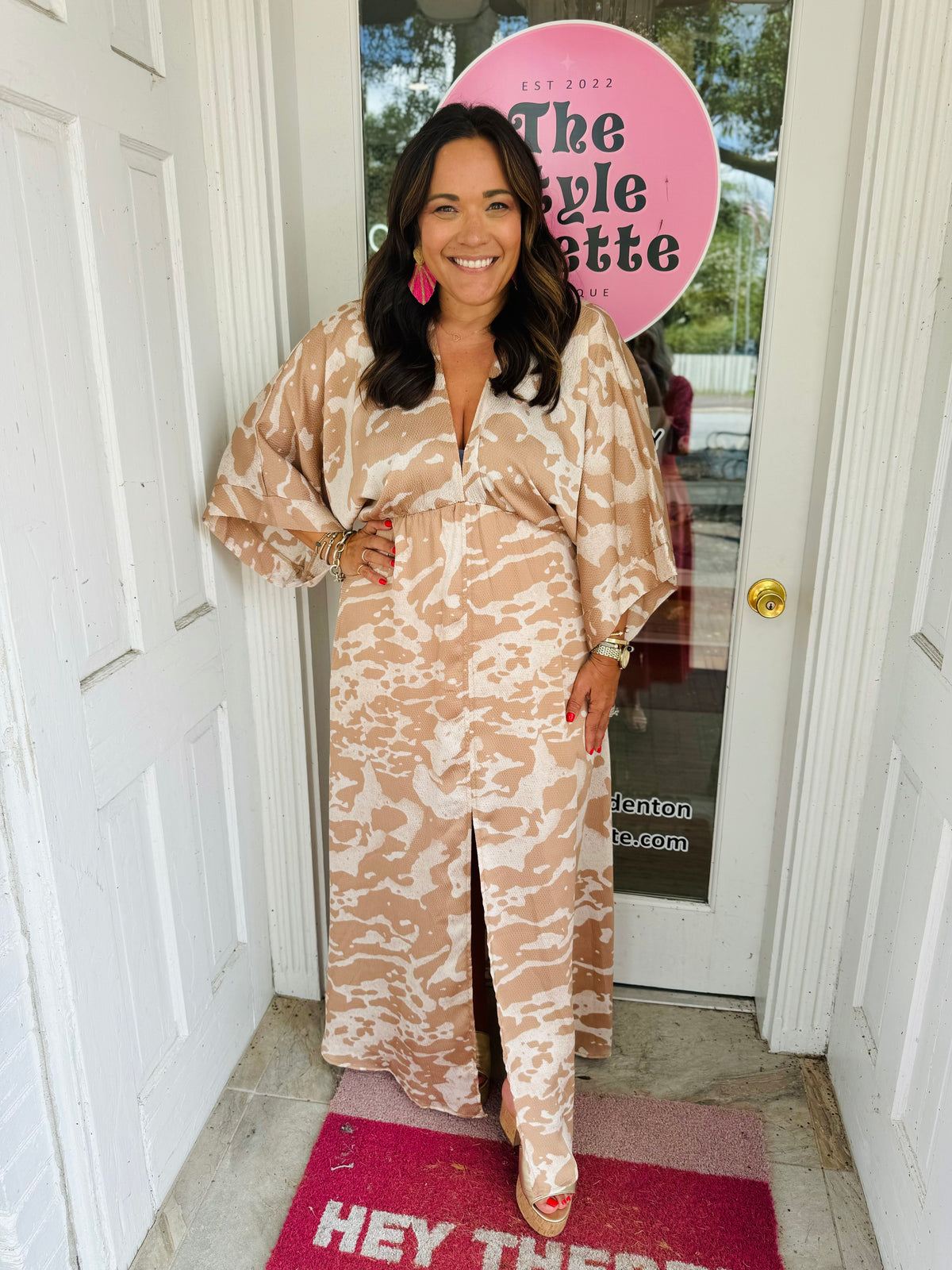 Intro To Fall Kimono Maxi