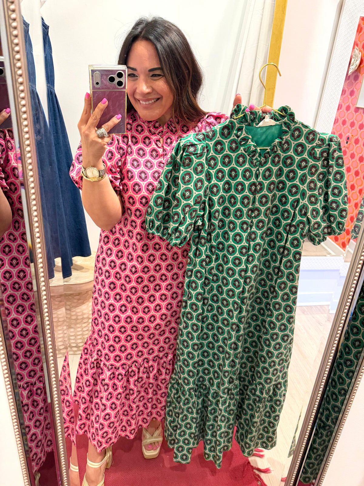 Easy as Ever Dress in Green