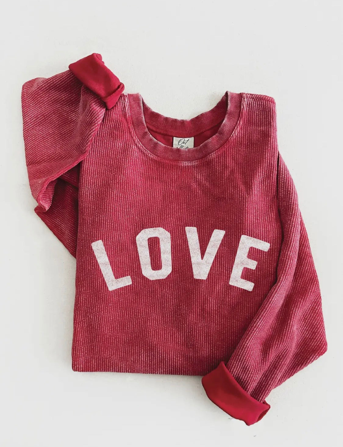 Love Thermal Pullover (2 Colors)