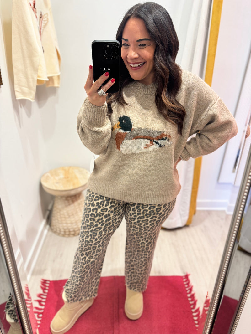 Open Season Duck Sweater
