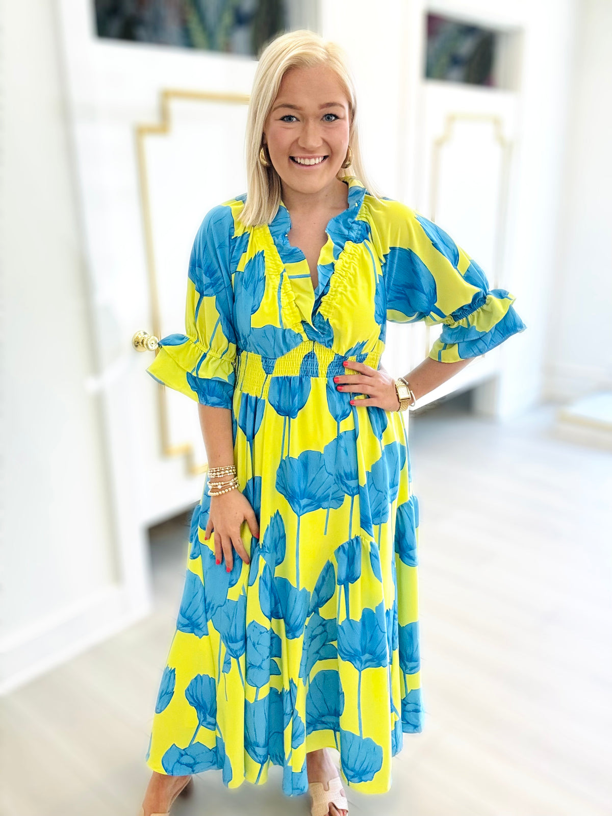 Vibrant Summer Dress (2 Colors)
