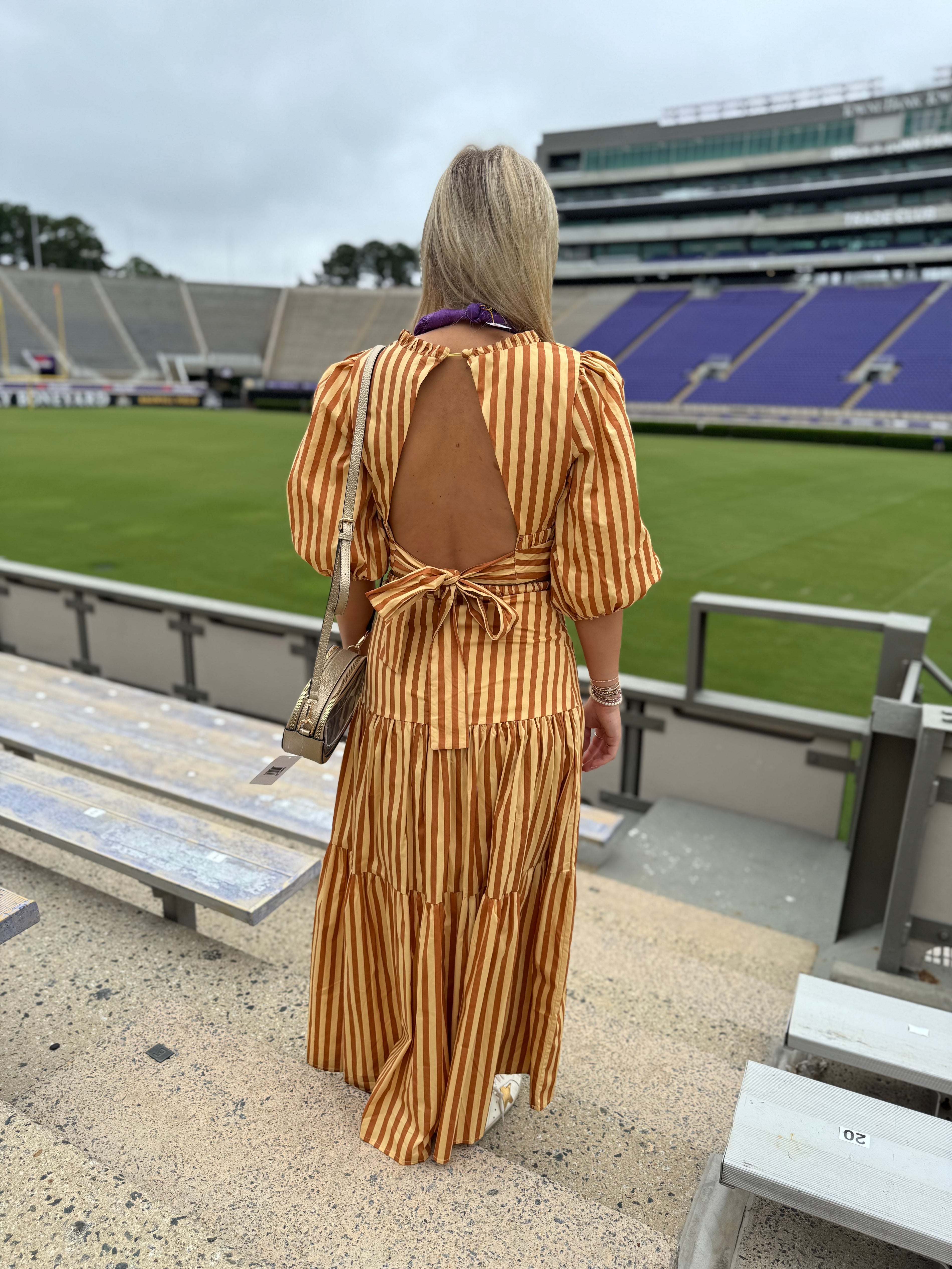 Cabana Striped Two Piece Set