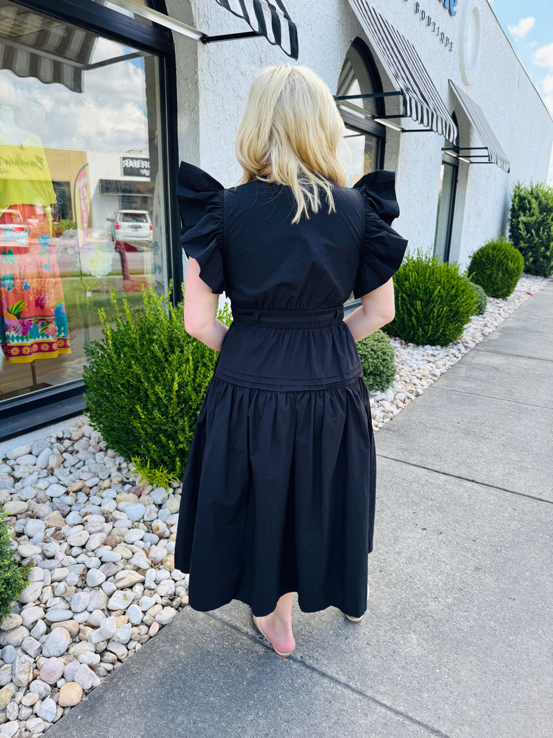 Perry Poplin Maxi Dress (2 Colors)