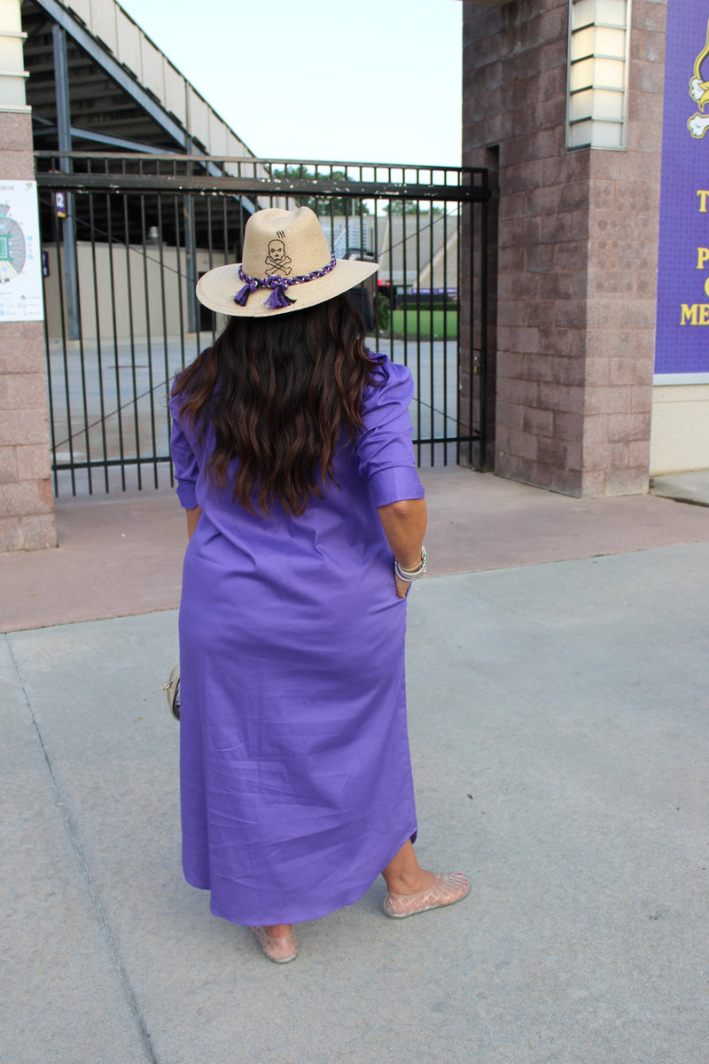 Nina Dress in Purple