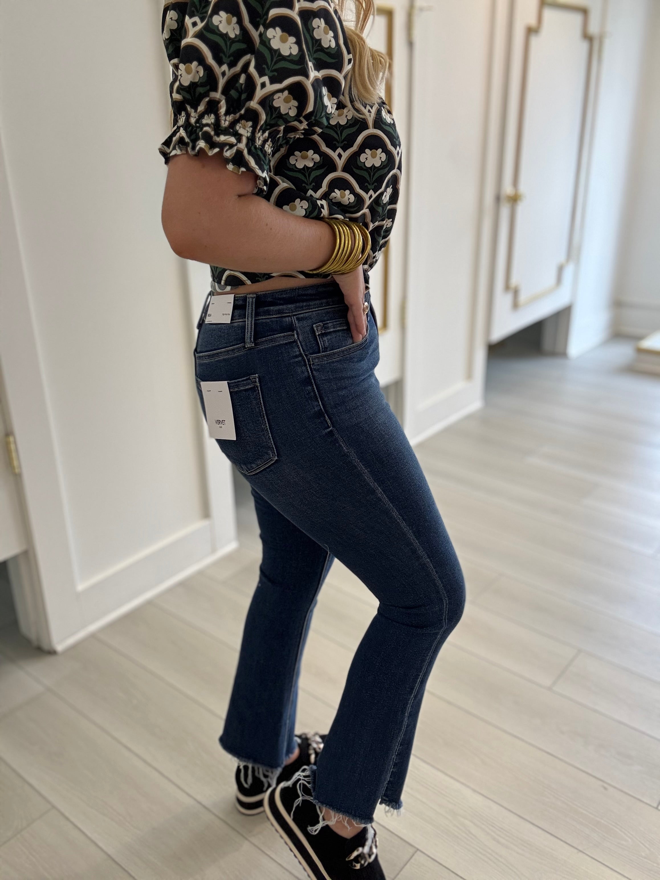 Bella High Rise Flare by VERVET