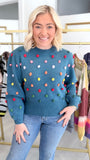 Dots of Rainbow Sweater