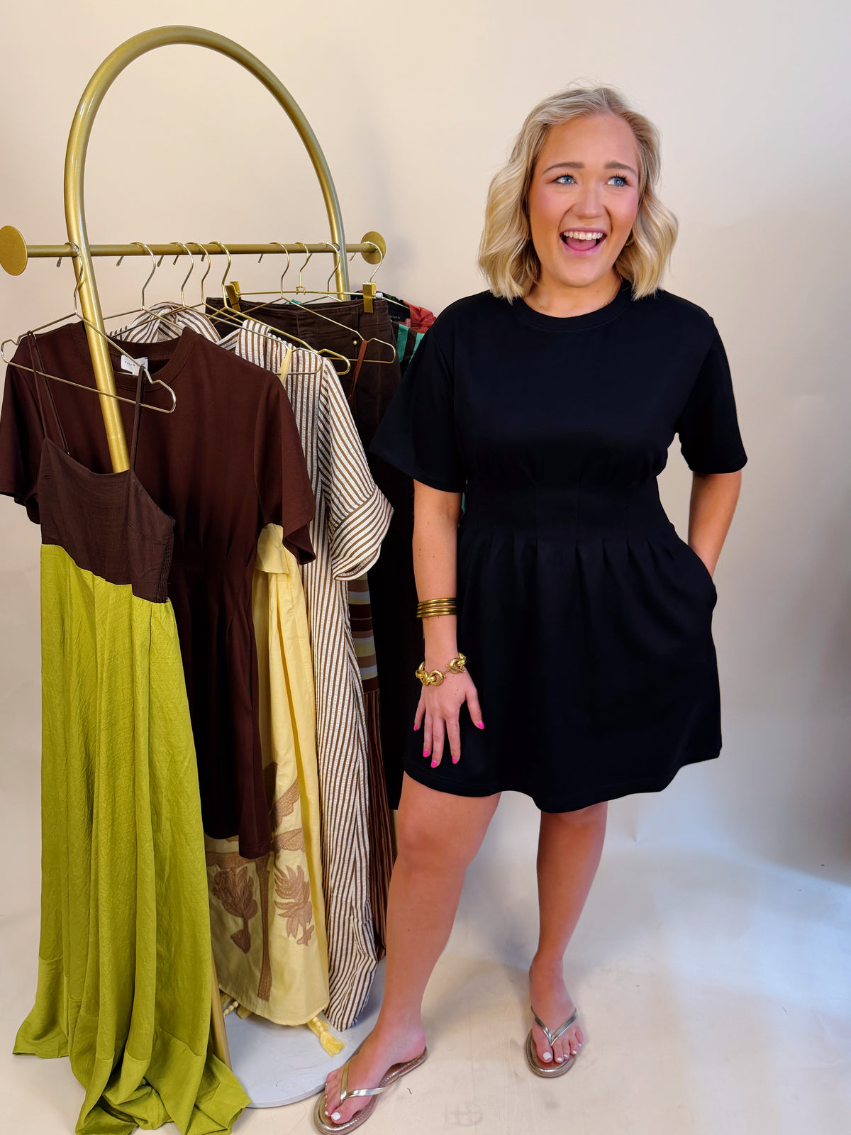 Tried and True Dress in Black