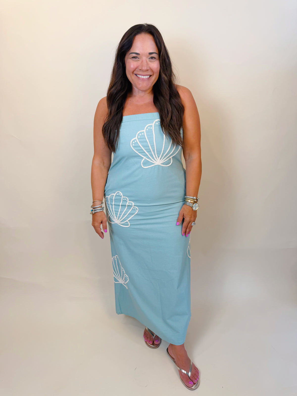 Frisco Strapless Dress