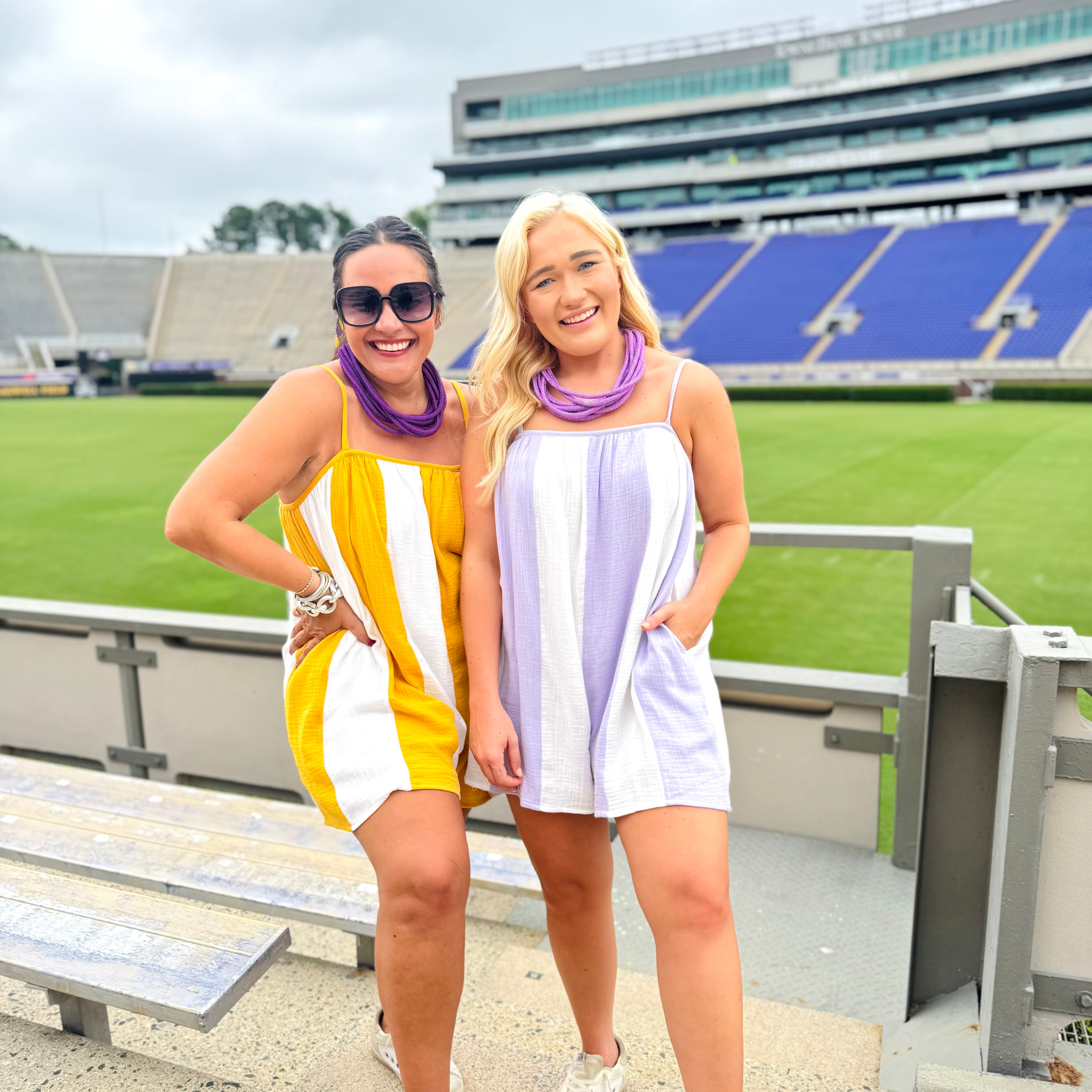 We’ve Got Spirit Romper in Yellow