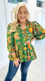Envious Florals Top