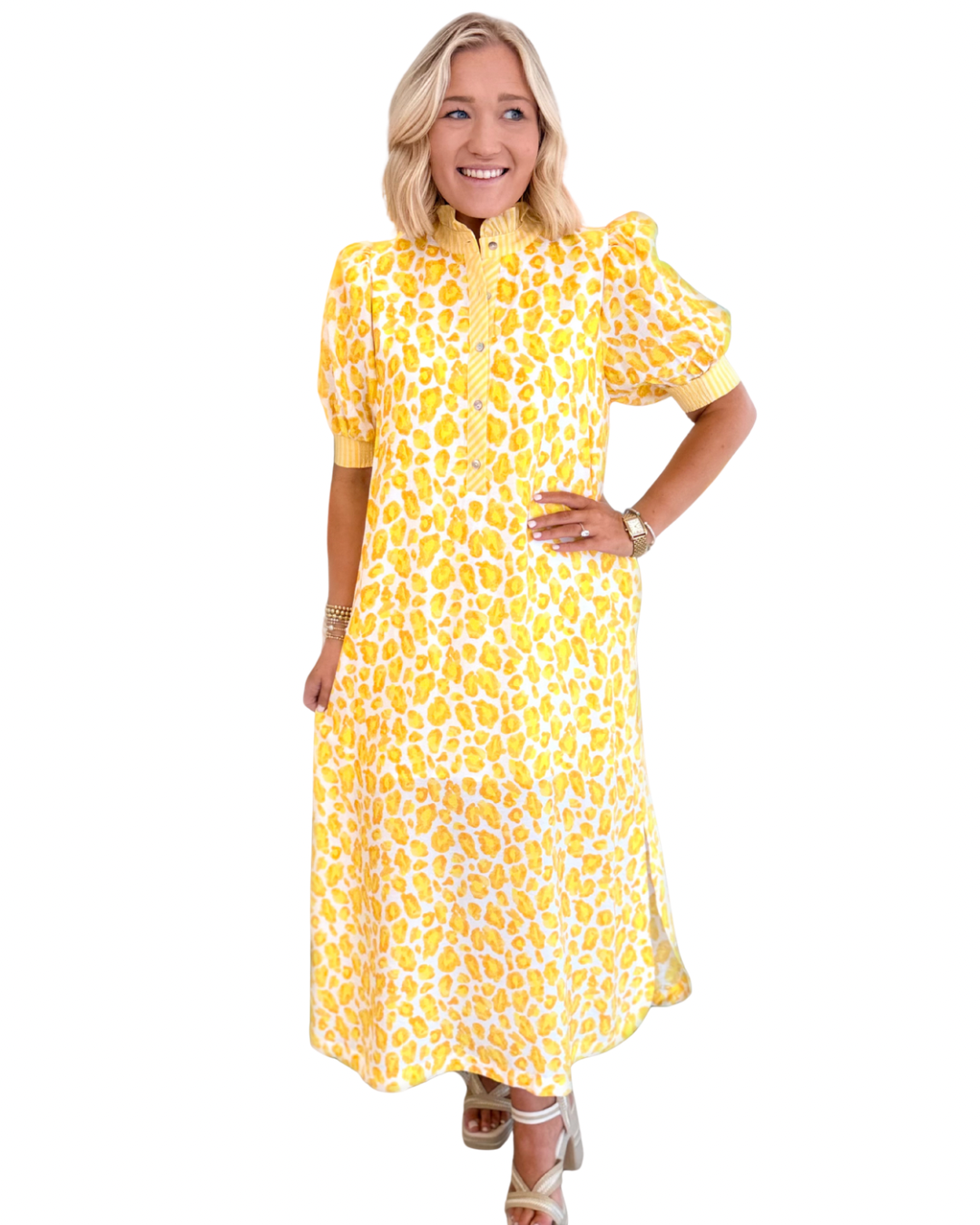 Lemon Wild Dress