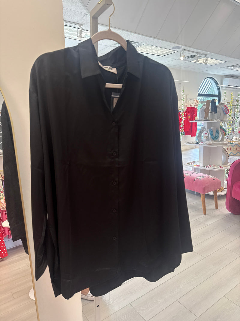Satin Nights Blouse (3 Colors)