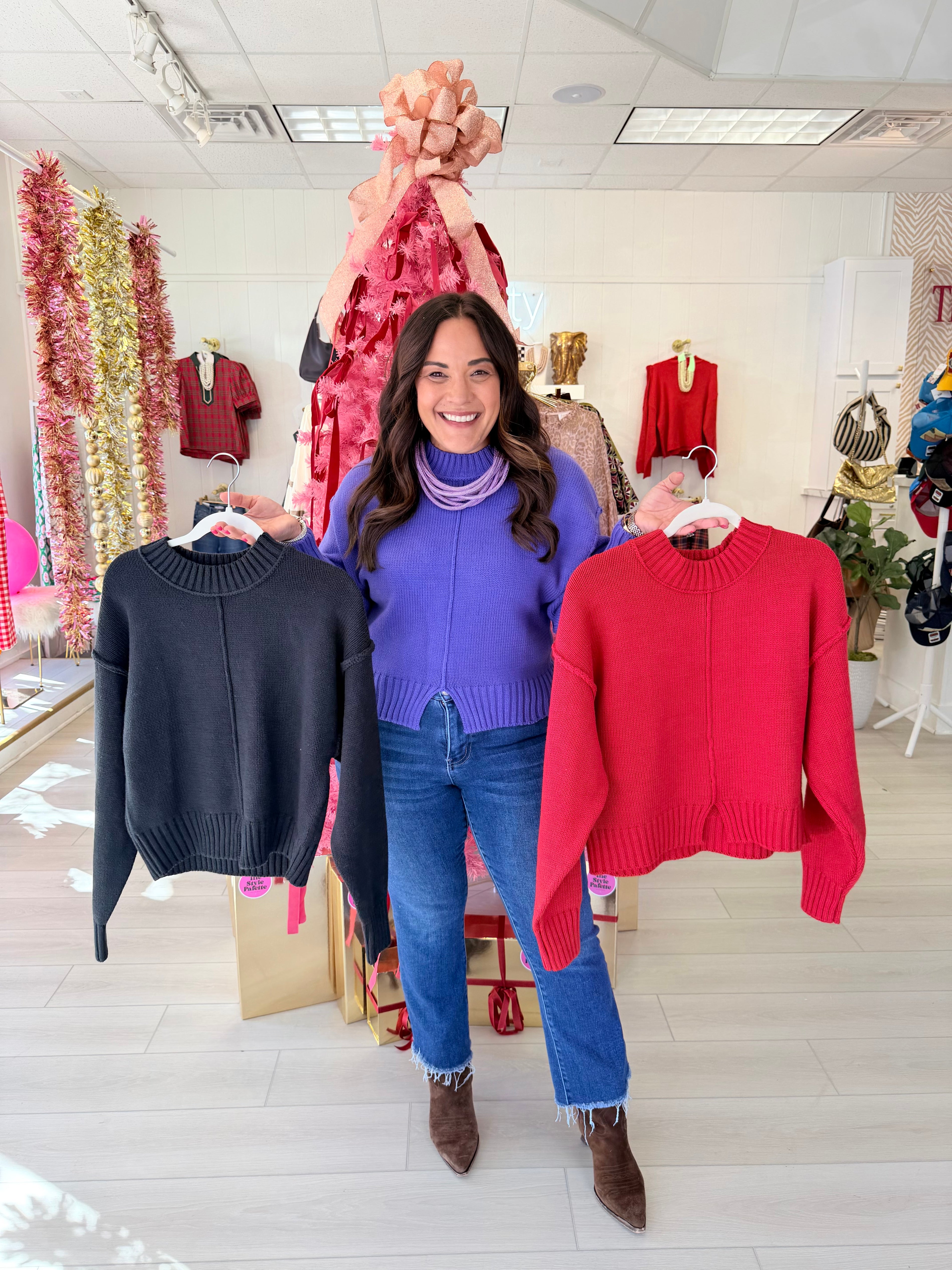 Split About It Sweater