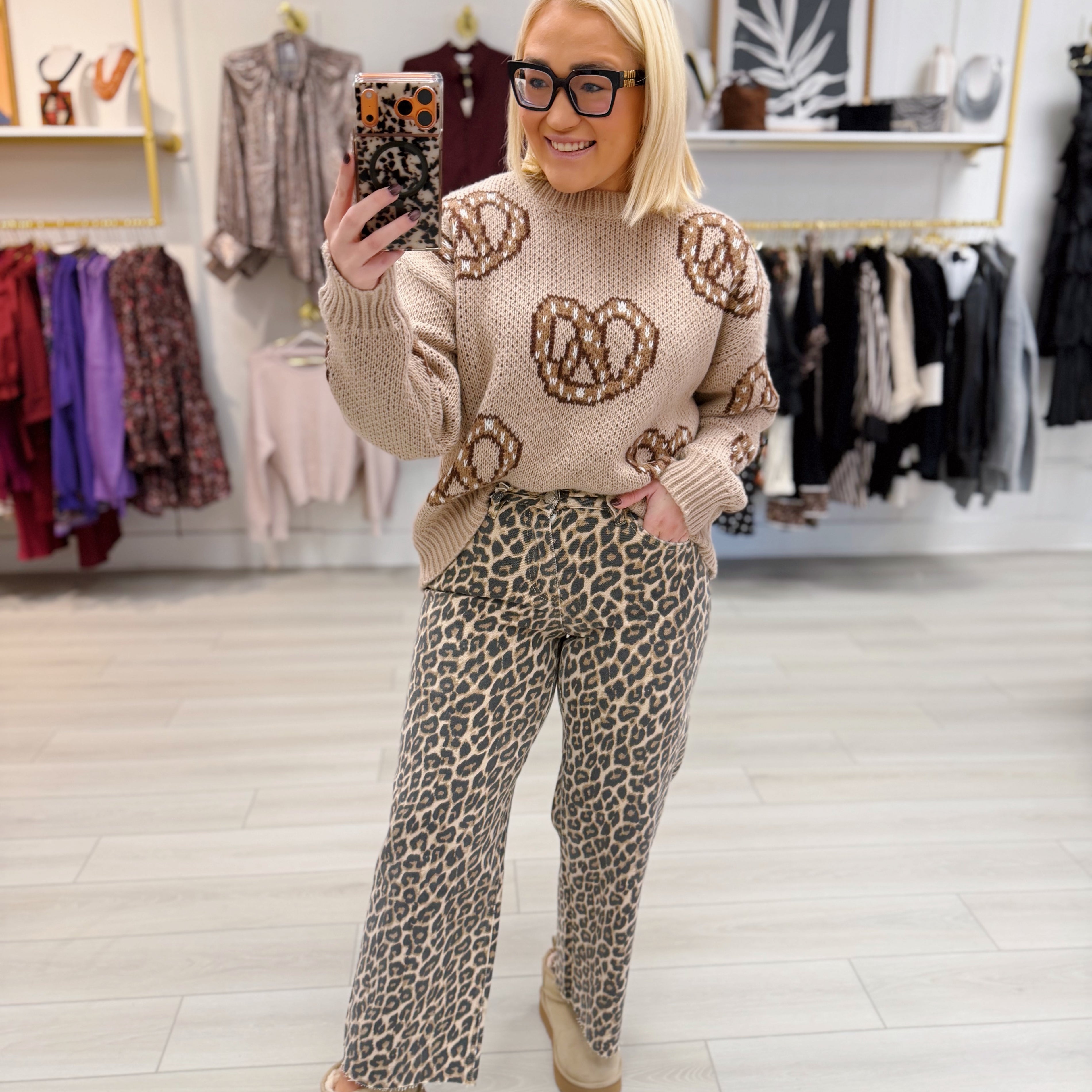 Pretzel Twist Sweater