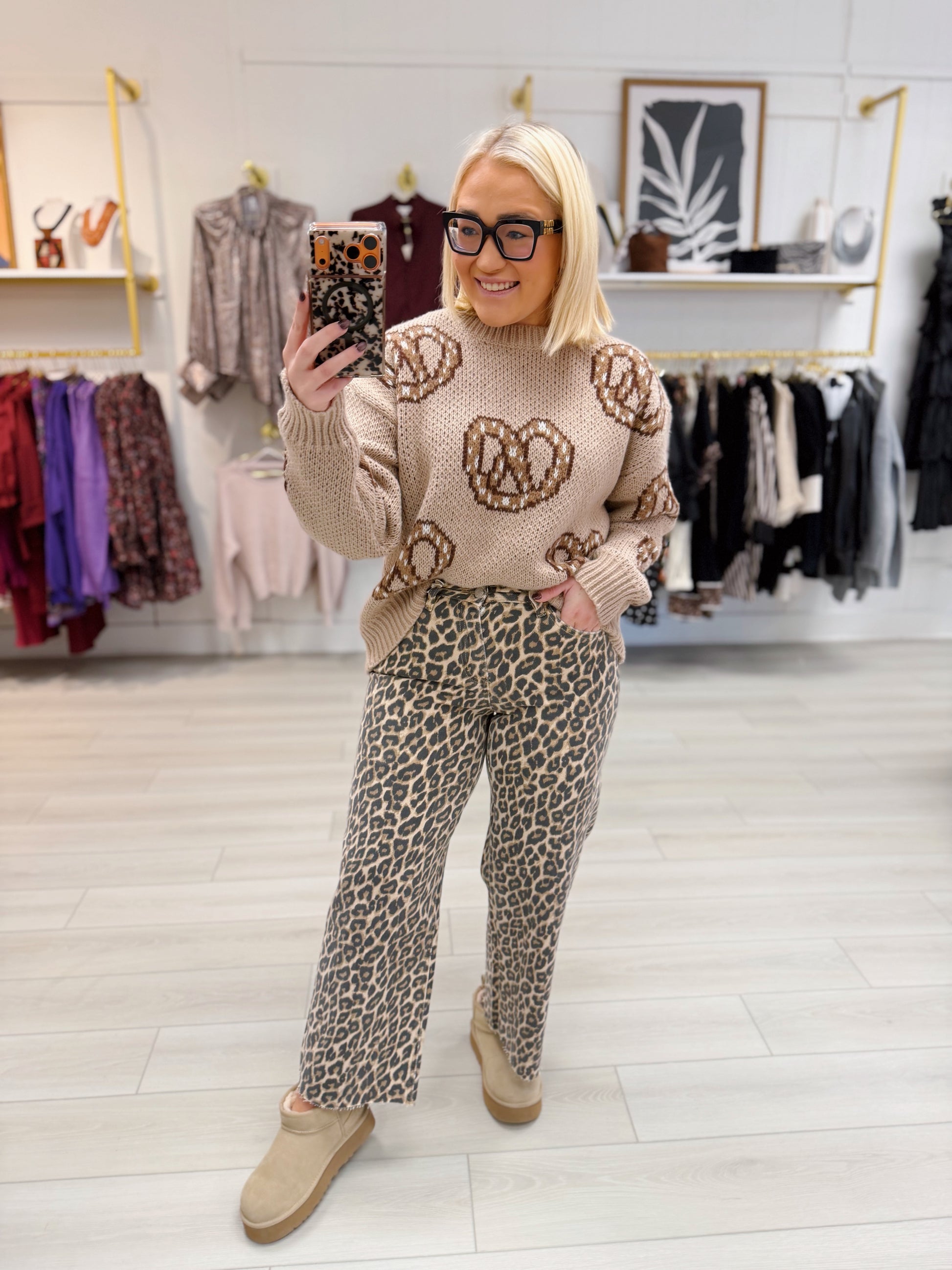 Pretzel Twist Sweater