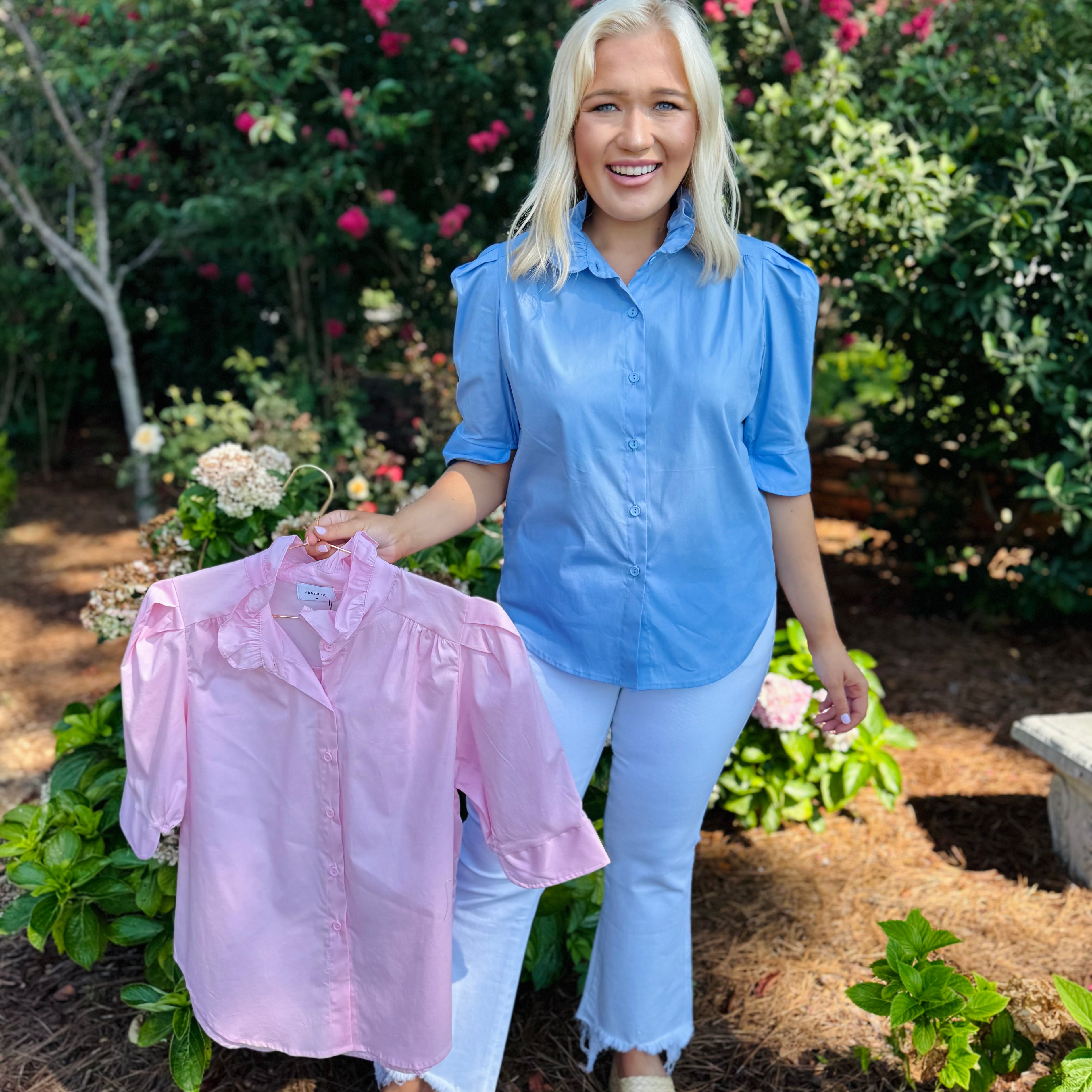 Adrienne Jodie Top in Pink