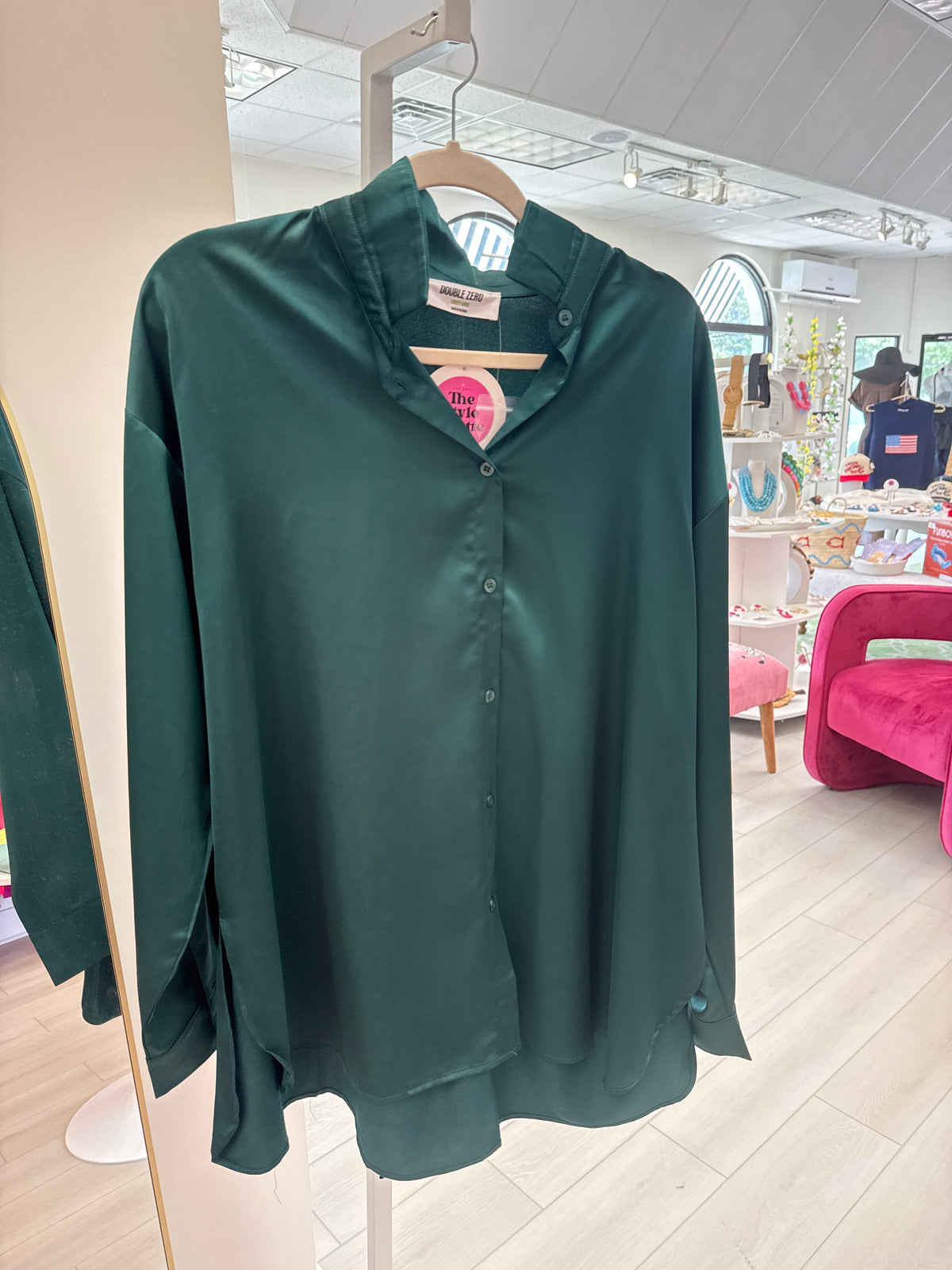 Satin Nights Blouse (3 Colors)