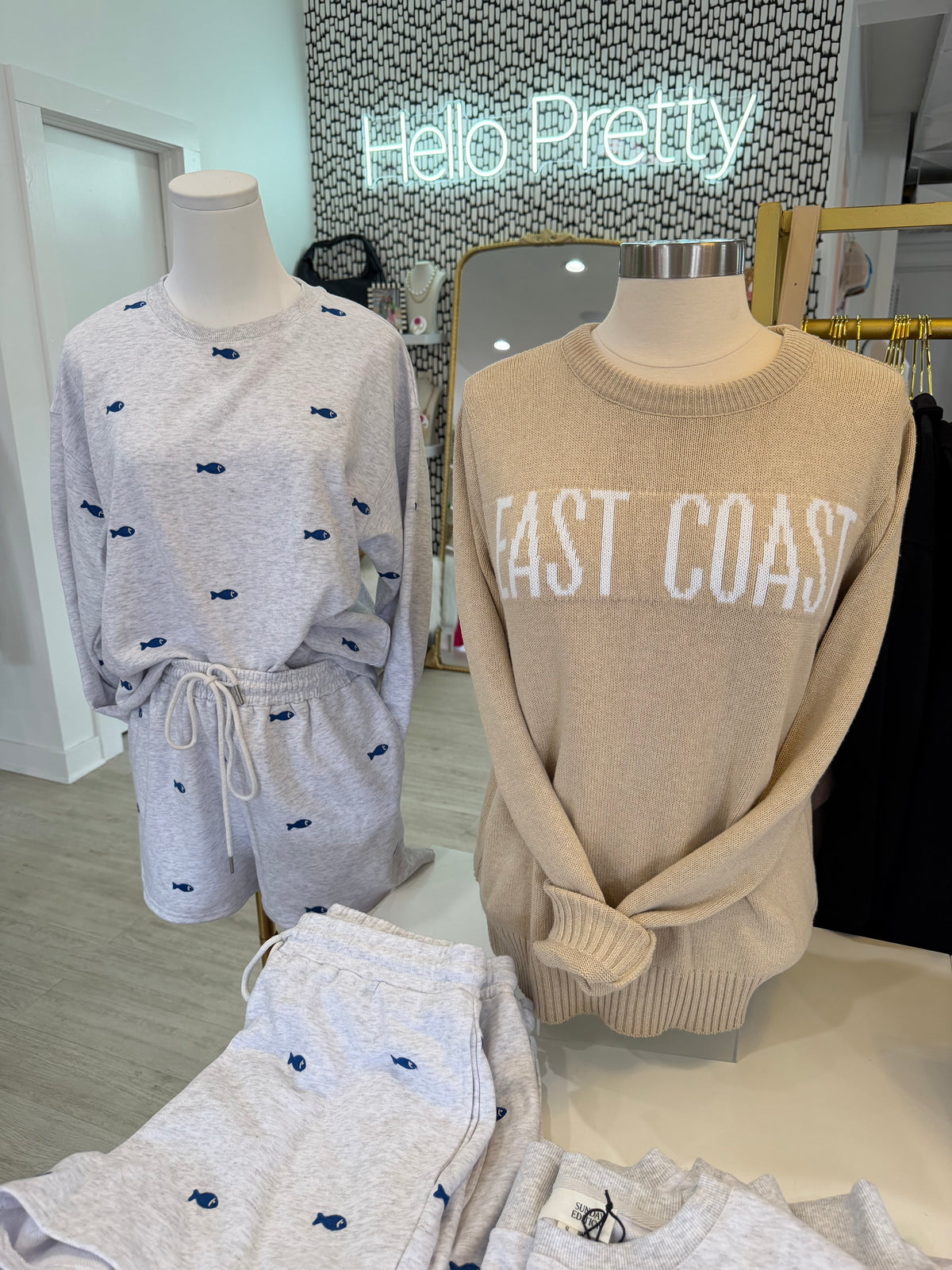 Here Fishy Fishy Crewneck
