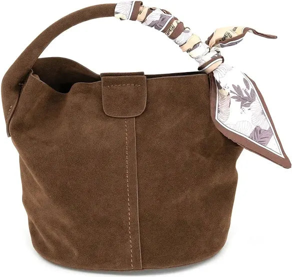Suede Bucket Bag | BC BAGS