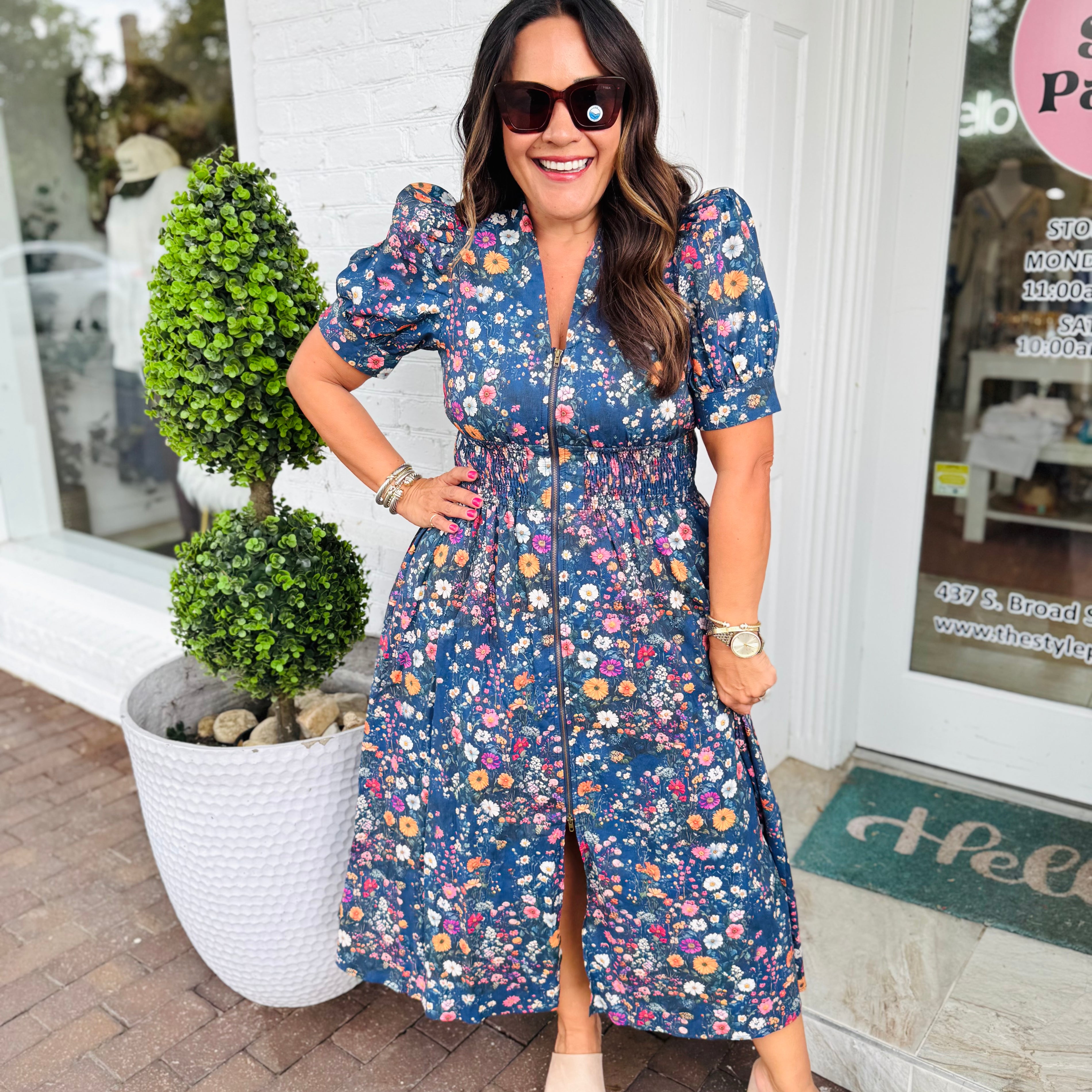 Stacey Dress in Floral
