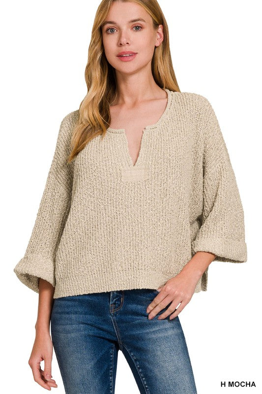 Salty Knit Top L/S