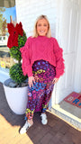 Colorful Cheetah Maxi Skirt
