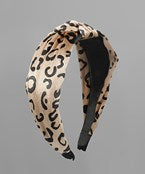Cheetah Knot Headband