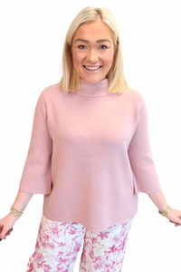 Morgan Mock Neck Sweater - Spring Colors (4 Colors)