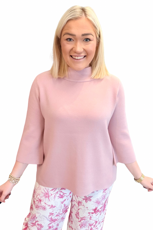Morgan Mock Neck Sweater - Spring Colors (4 Colors)