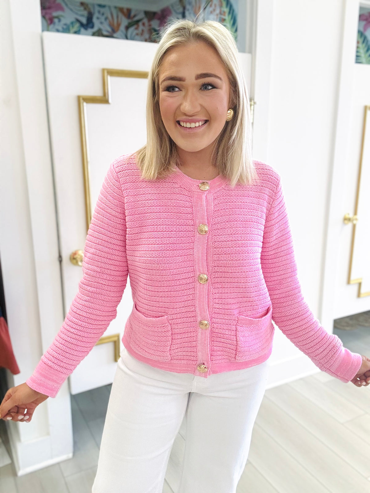 Precious Pink Cardigan