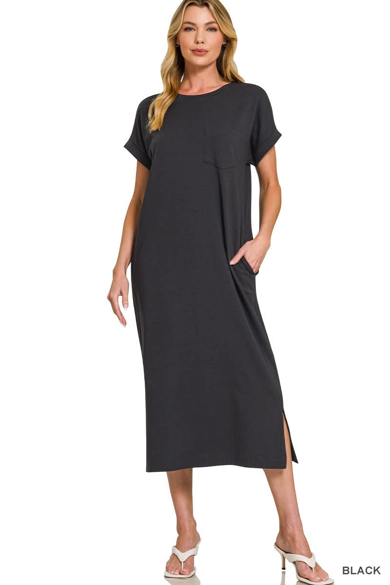 The Best Basic Dress in Black | BOMB BASIC