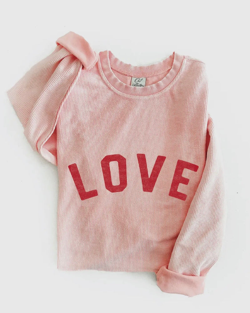 Love Thermal Pullover (2 Colors)