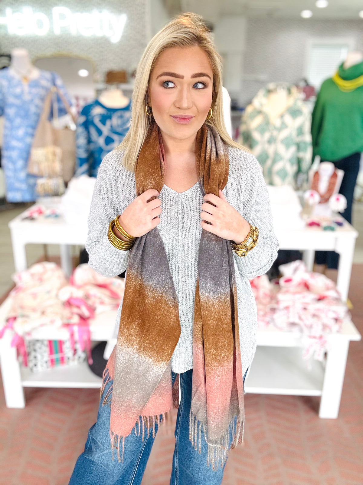 Katie Oblong Scarf