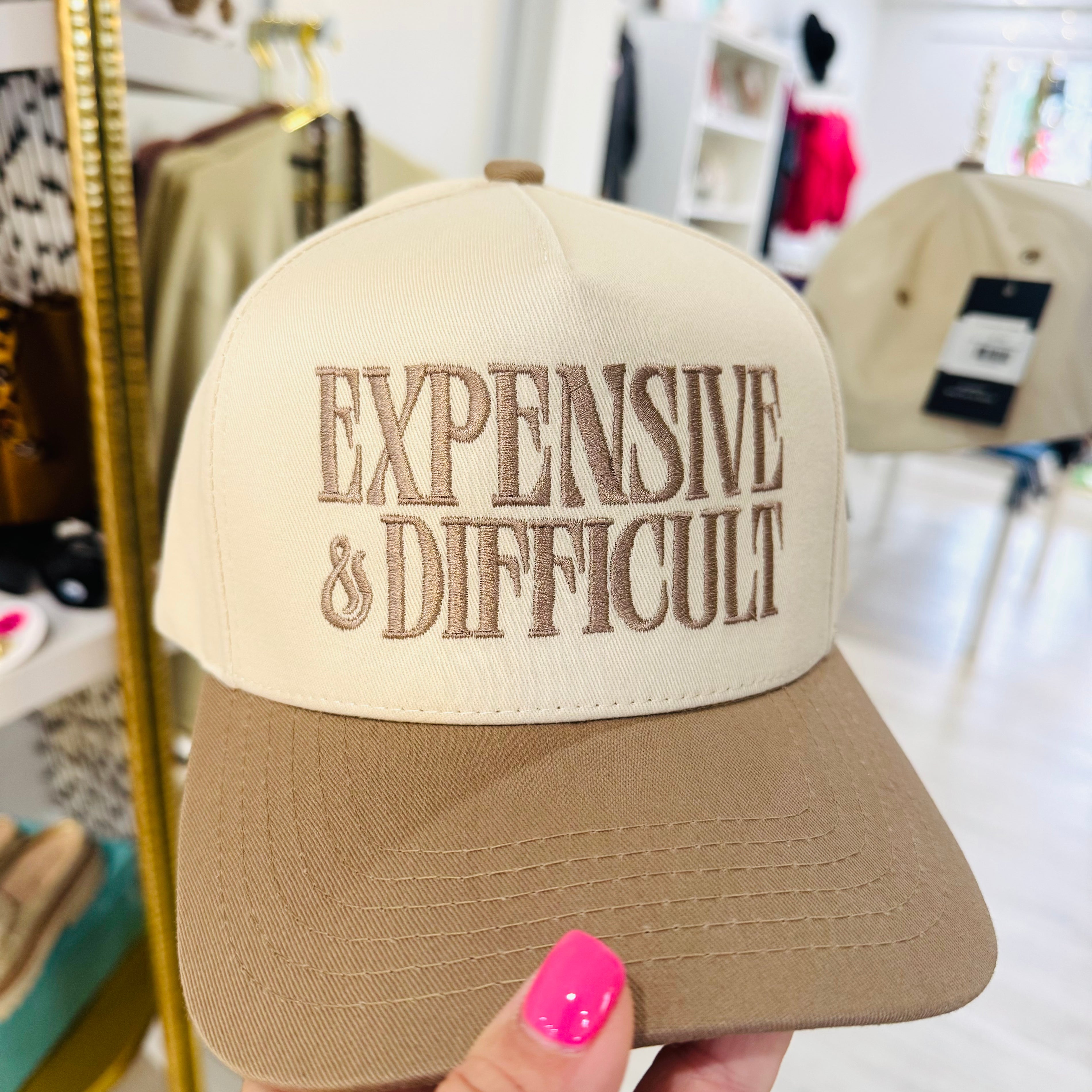Expensive & Difficult Hat