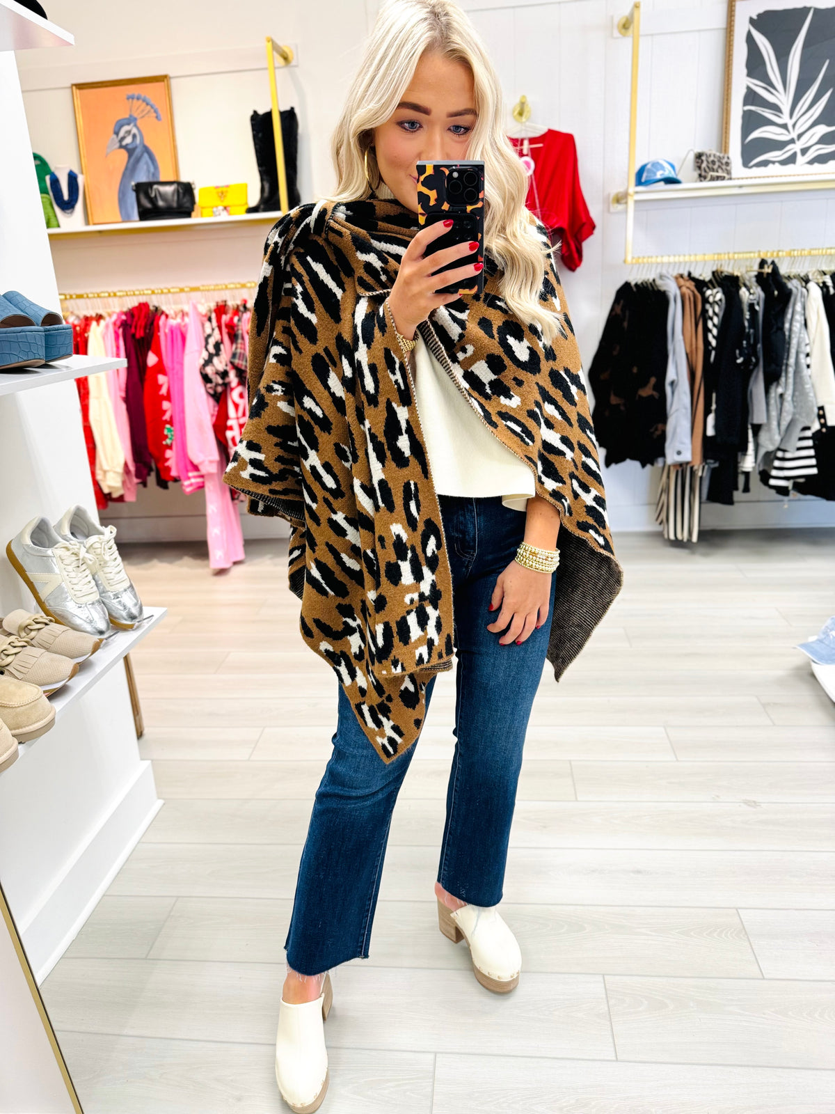 Leopard Warmth Wrap