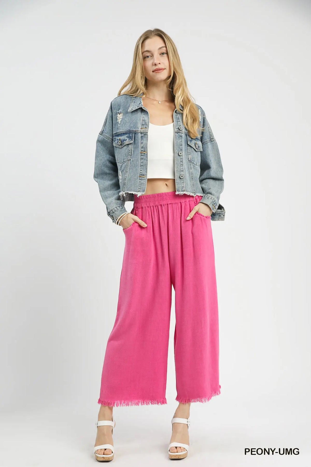 Feel That Flow Pants in Peony