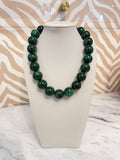 Emerald Essential Beaded Necklace