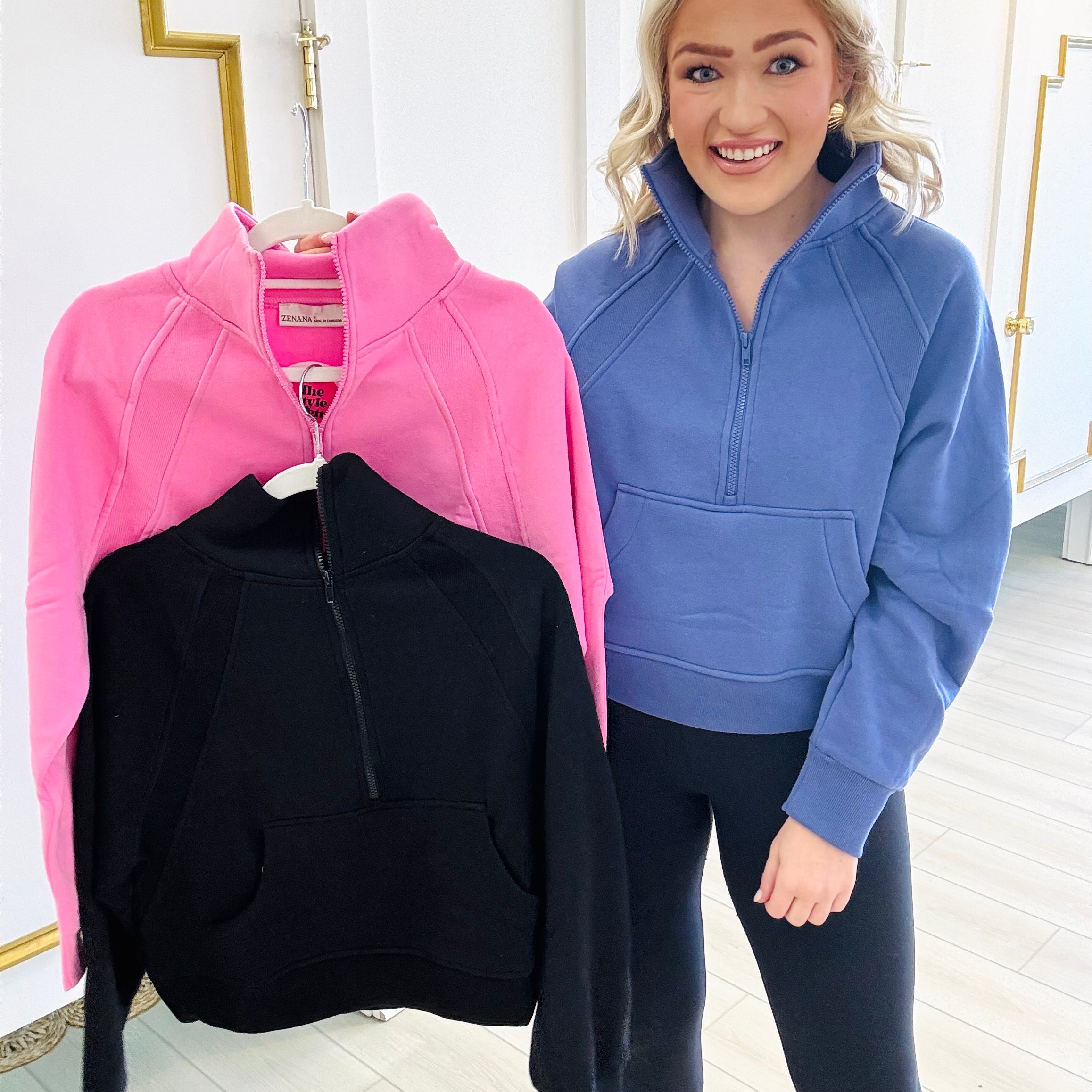Sport Mode Half Zip Pullover - BOMB BASIC