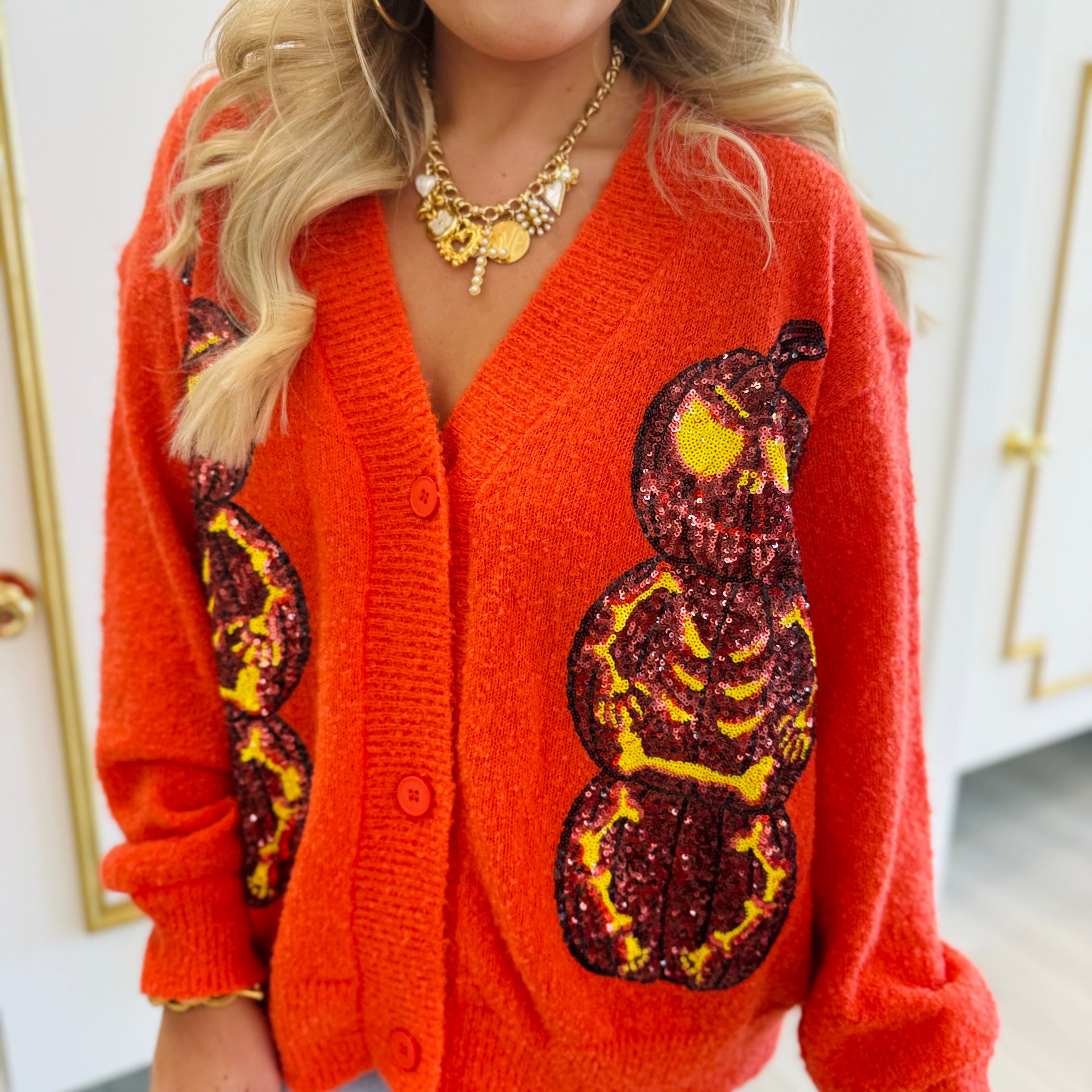 Skull-o-Lantern Cardigan