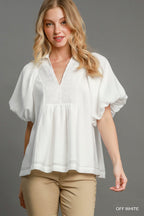 Coraline Top in Off White