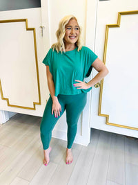 Go Girl Open Back Slub Tee (9 Colors)