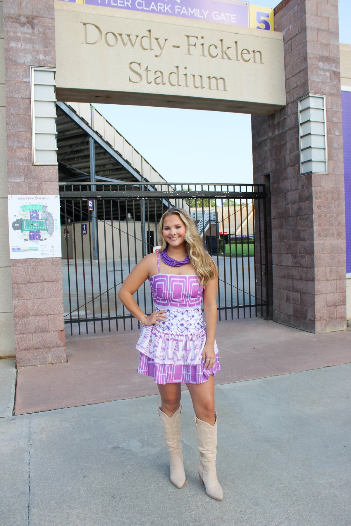 Girls on Gamdeday Mini Dress