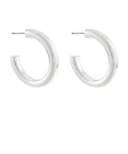 Polished Circa Hoops