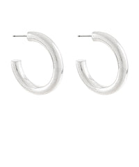 Polished Circa Hoops