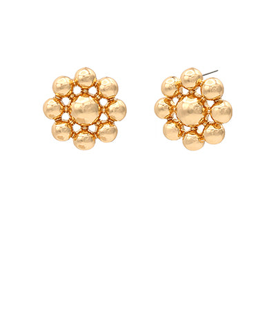 Bubble Flower Studs