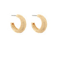 Gold Disco Hoops