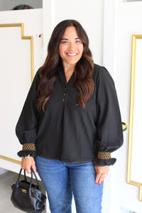 Everyday Wear Blouse in Black