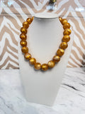 Natural Tones Beaded Necklace