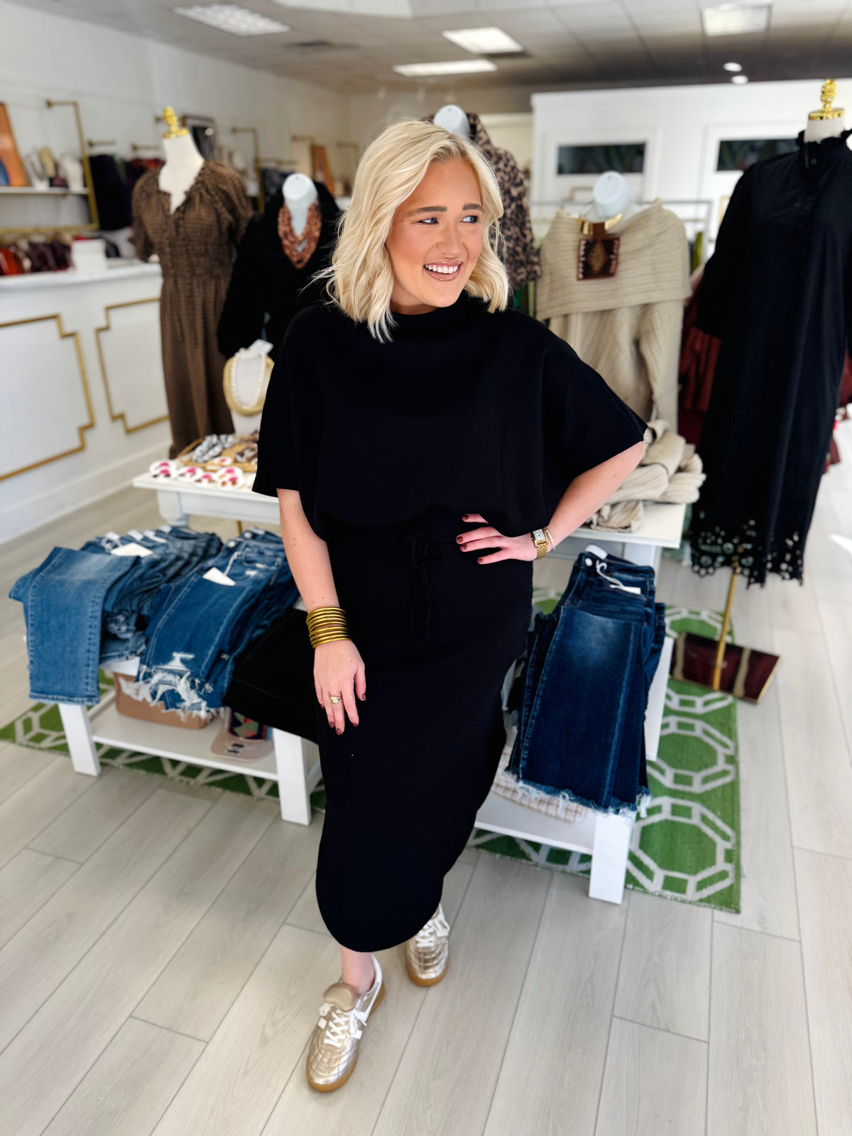 Terry Sweatskirt Set (3 Colors)