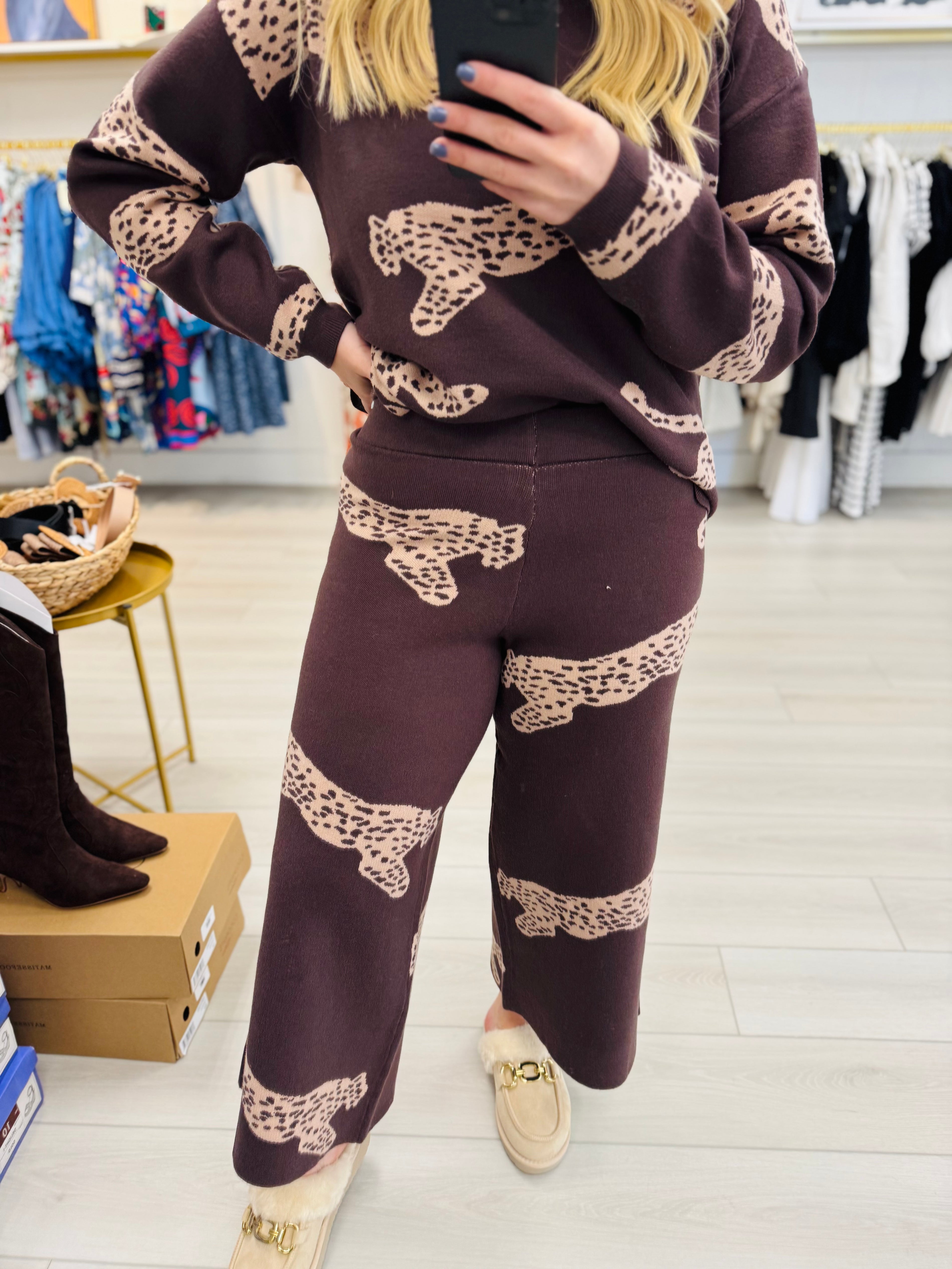 Leaping Leopard Pants